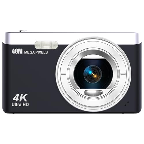 Amazon | 2026新登場 デジタルカメラ 4800万画素 4K録画 デジカメ 64G